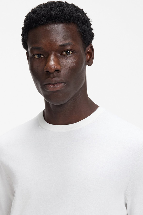 ΠΛΕΚΤΗ ΜΠΛΟΥΖΑ HUGO - 102 ΛΕΥΚΟ